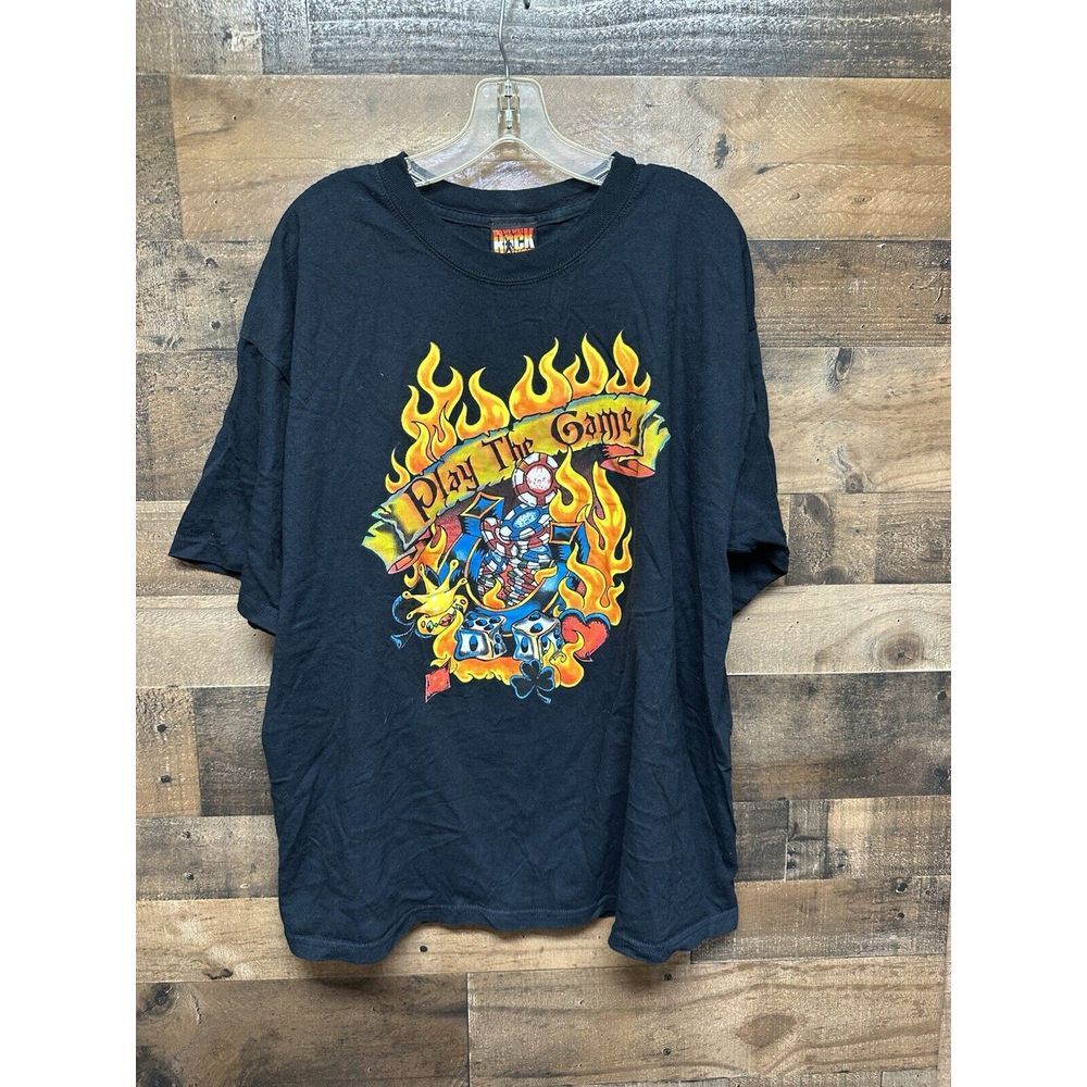 VTG We Will Rock You Men's Queen‎ "Play the Game" T-Shirt Size X-Large